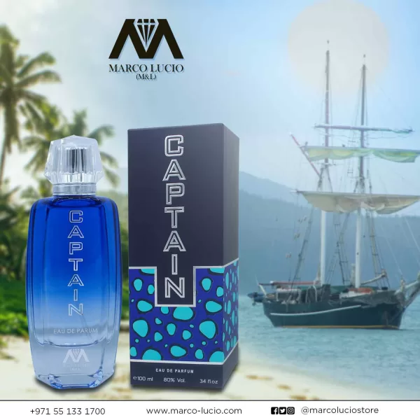 Captain Perfume is a French perfume by Marco Lucio having fragrance type woody, musk